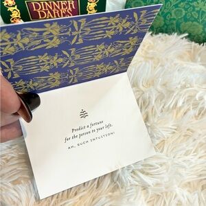 Anthropologie “Dinner Dares” Spirited Game – Set of 20 Dinner Dare Cards